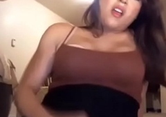 Beautifull Teen Shemale Cumming Yield Titties