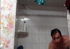 Ladyboy shower