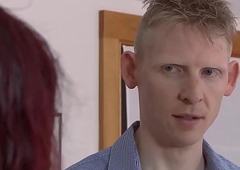 Hot transgender legal age teenager Chelsea enjoying Robs big lasting flannel