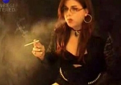 Smoking Tgirl t-girl Michelle Love smokin' t-girl smokin' fetish - 5