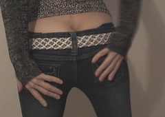 Shemale fro Sexy Denim on Cam!